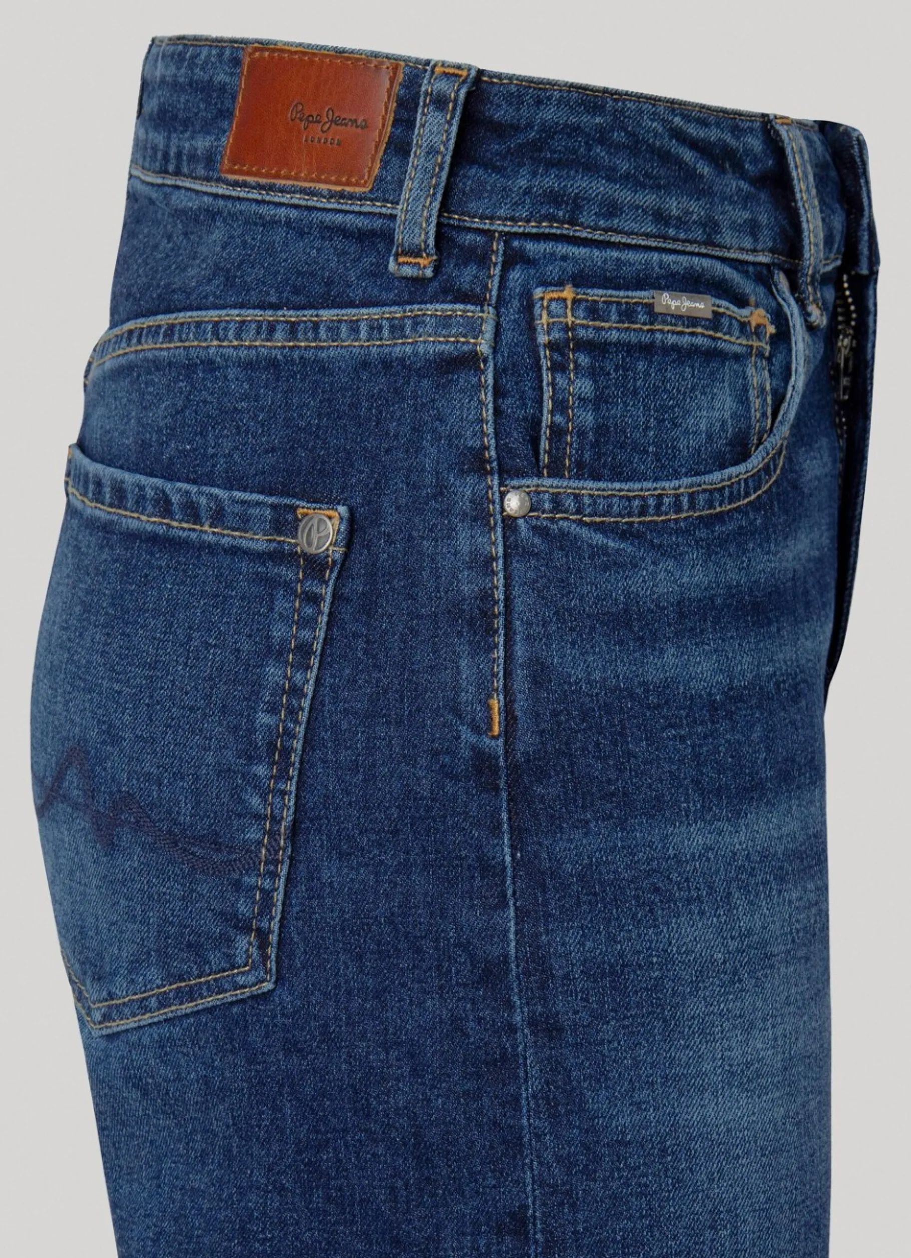 Women Pepe Jeans Lexa Sky Wide Leg High-Rise Jeans