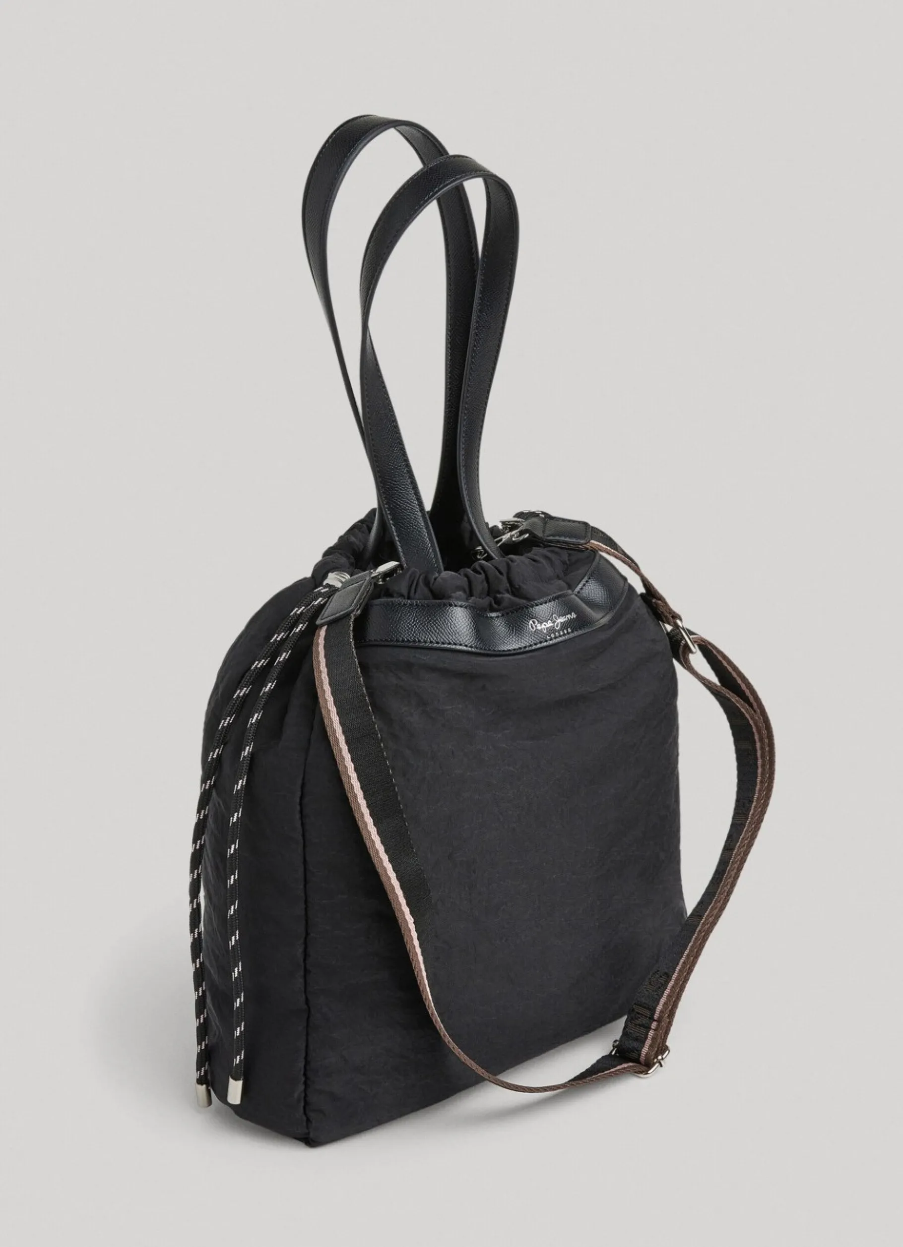 Women Pepe Jeans Light Fabric Tote Bag