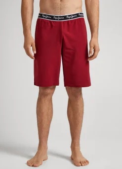 Men Pepe Jeans Lightweight Cotton Shorts