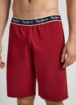 Men Pepe Jeans Lightweight Cotton Shorts