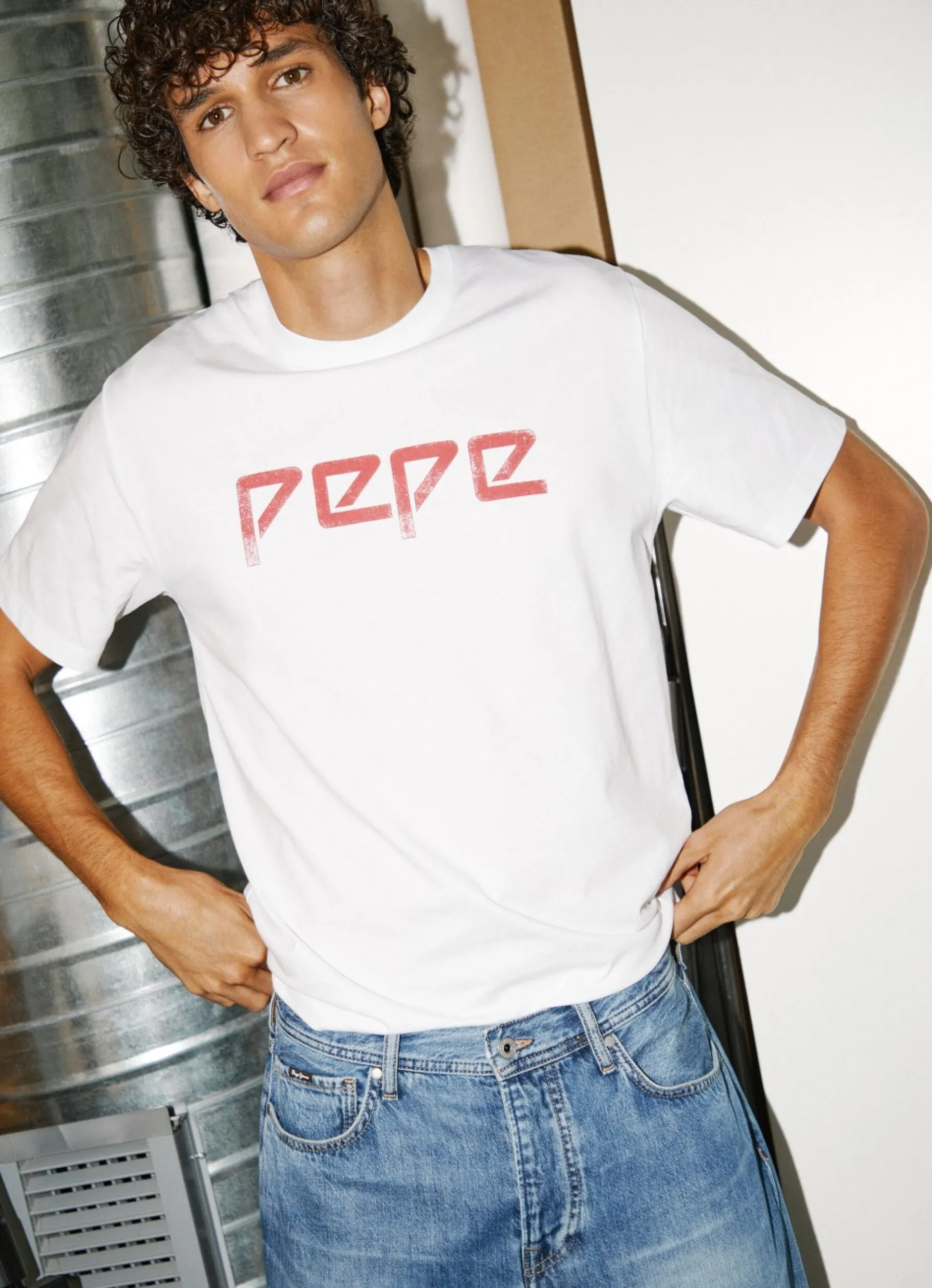 Men Pepe Jeans Limited Edition Heritage T-Shirt