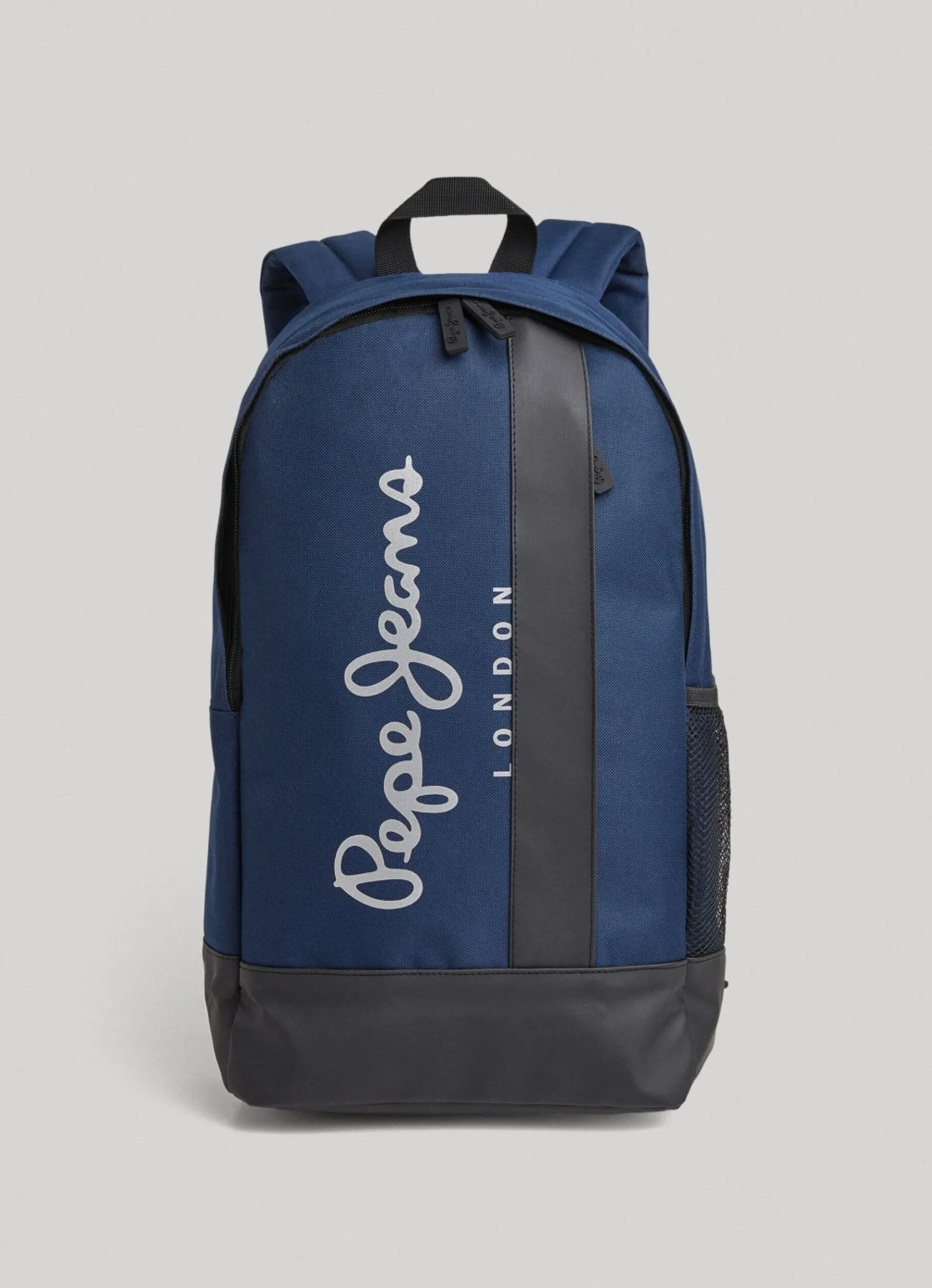 Men Pepe Jeans Logo Print Travel Backpack