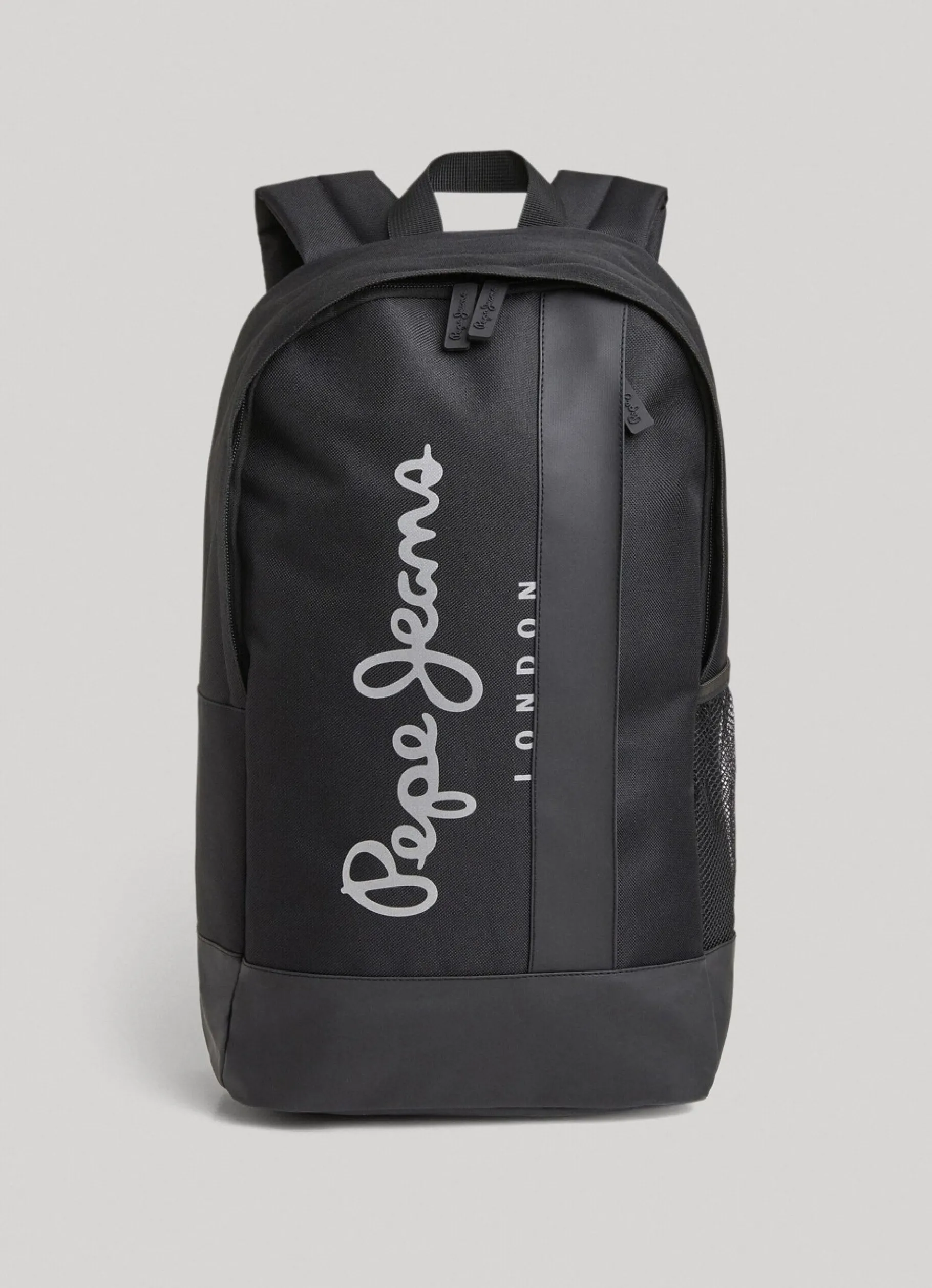 Men Pepe Jeans Logo Print Travel Backpack