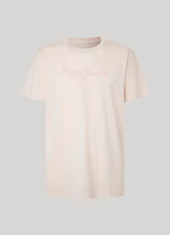 Men Pepe Jeans Logo Print T-Shirt