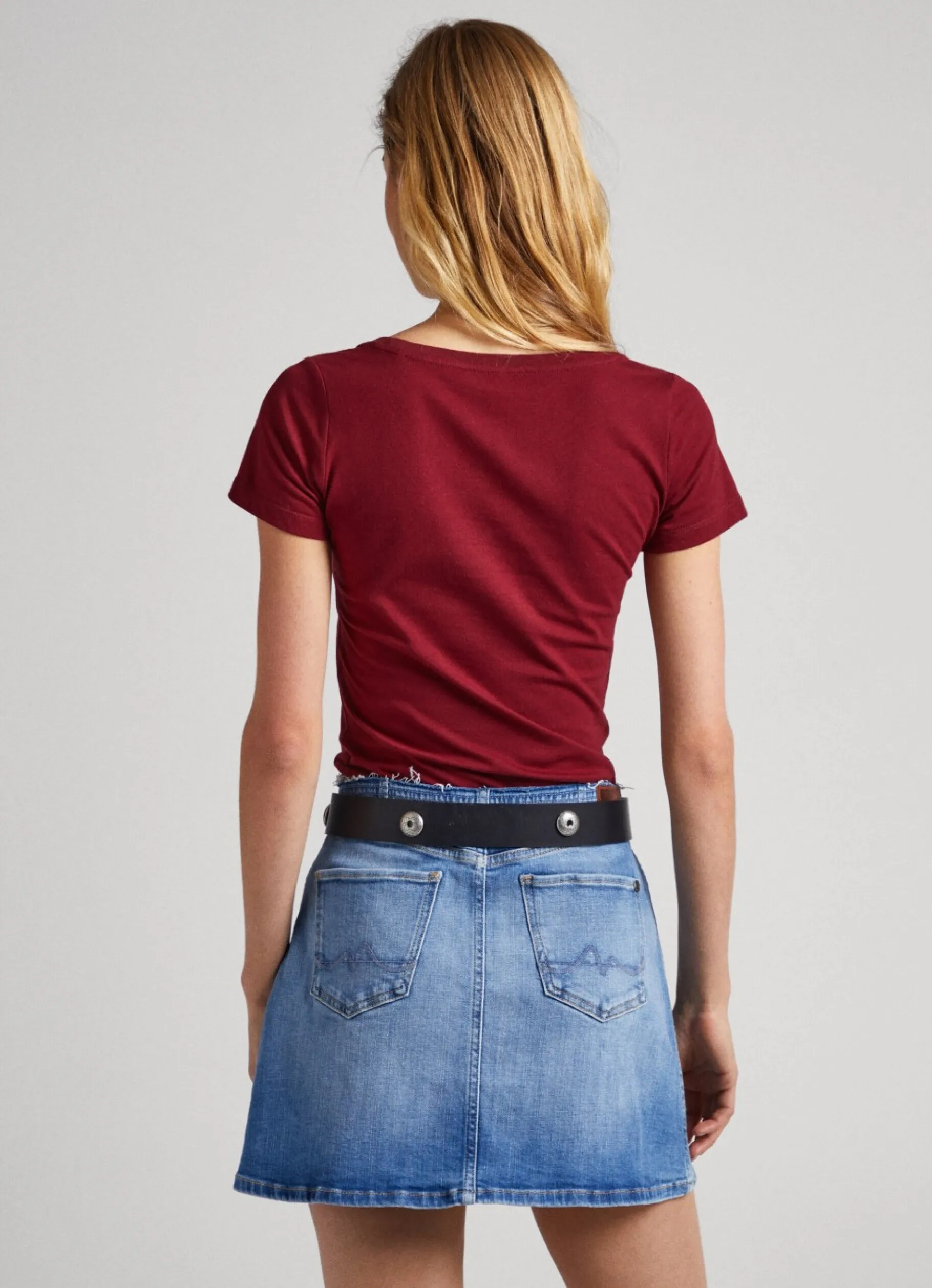 Women Pepe Jeans Logo Print T-Shirt