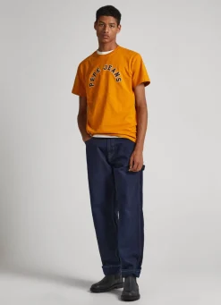 Men Pepe Jeans Logo Print T-Shirt