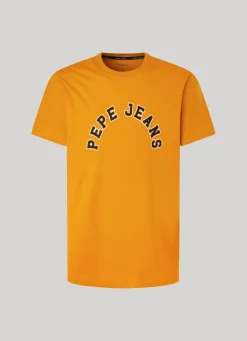 Men Pepe Jeans Logo Print T-Shirt