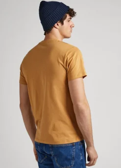 Men Pepe Jeans Logo Print T-Shirt