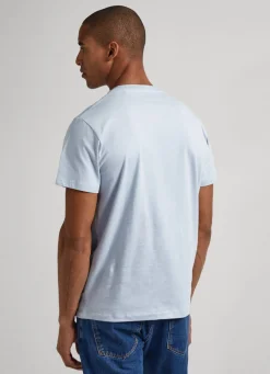 Men Pepe Jeans Logo Print T-Shirt