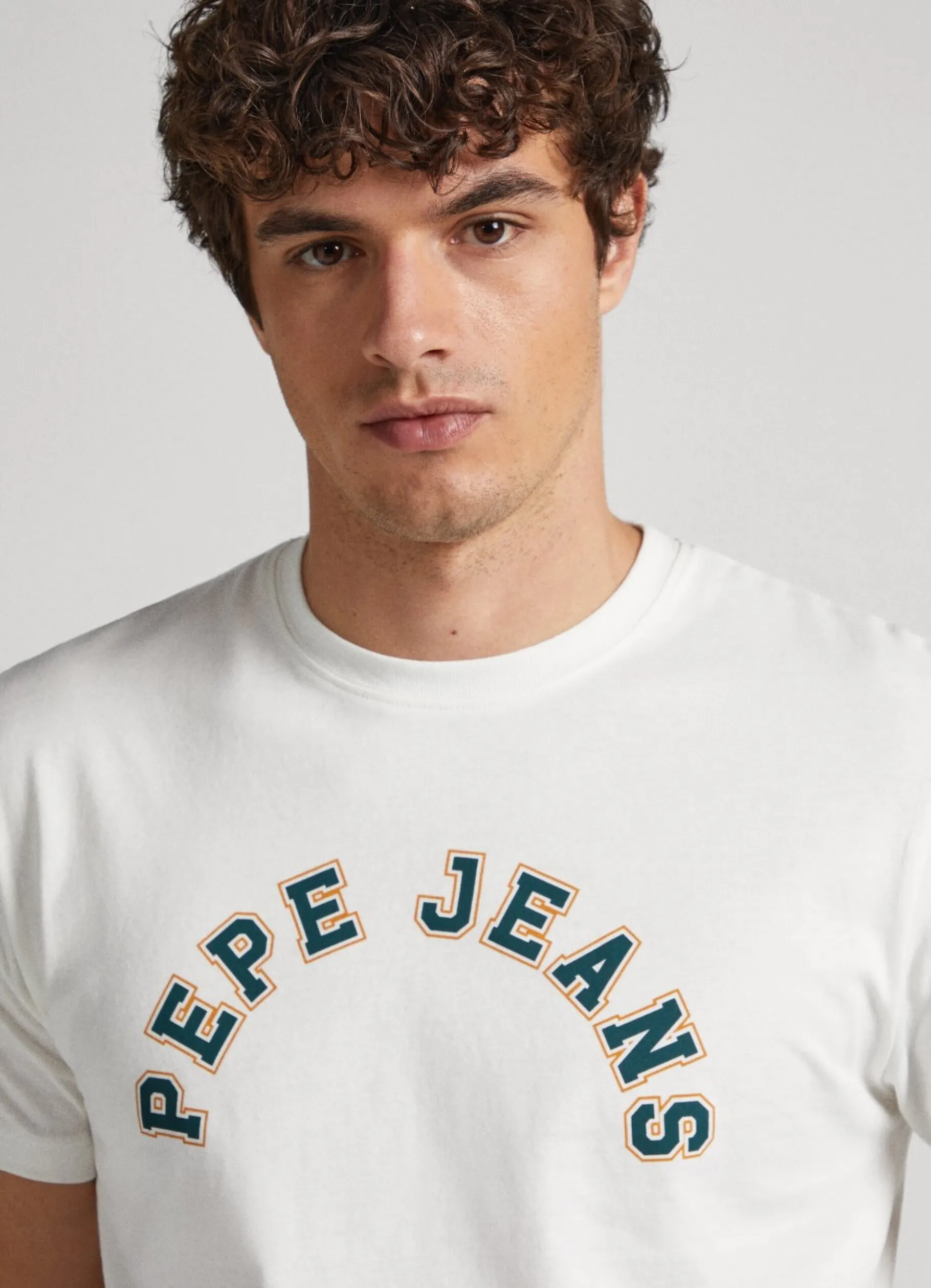 Men Pepe Jeans Logo Print T-Shirt