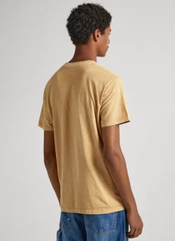 Men Pepe Jeans Logo Print T-Shirt