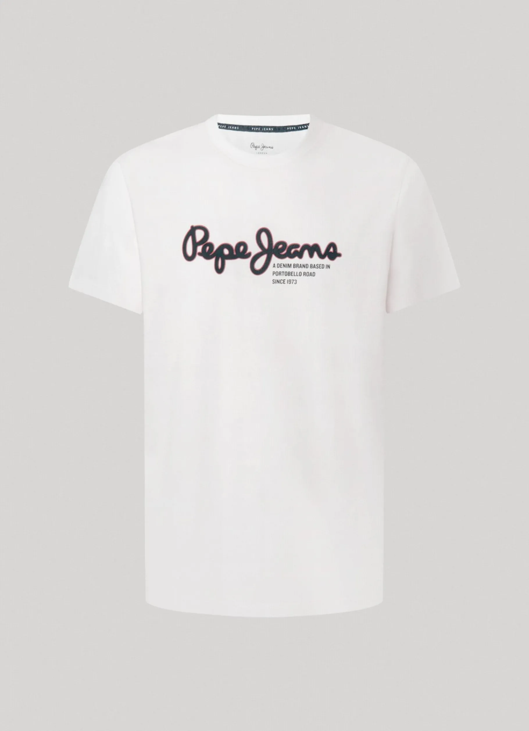 Men Pepe Jeans Logo Print T-Shirt