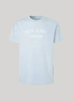 Men Pepe Jeans Logo Print T-Shirt