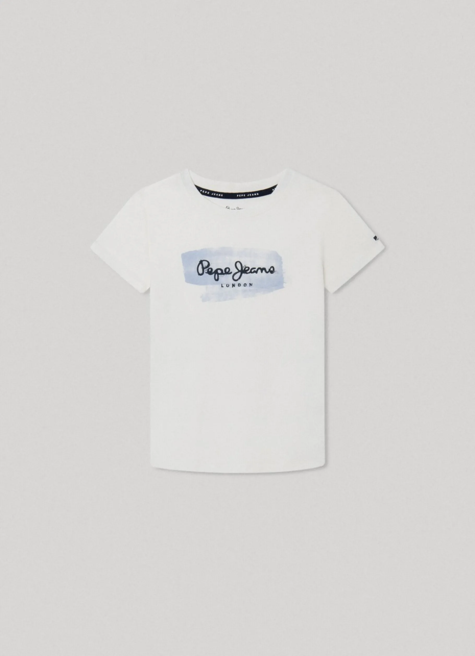 Boy Pepe Jeans Logo Print T-Shirt