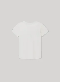 Boy Pepe Jeans Logo Print T-Shirt
