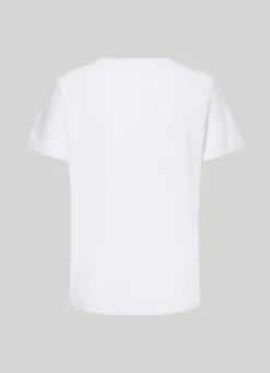 Women Pepe Jeans Logo Print T-Shirt