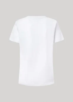 Women Pepe Jeans Logo Print T-Shirt