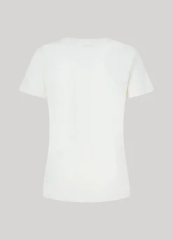 Women Pepe Jeans Logo Print T-Shirt
