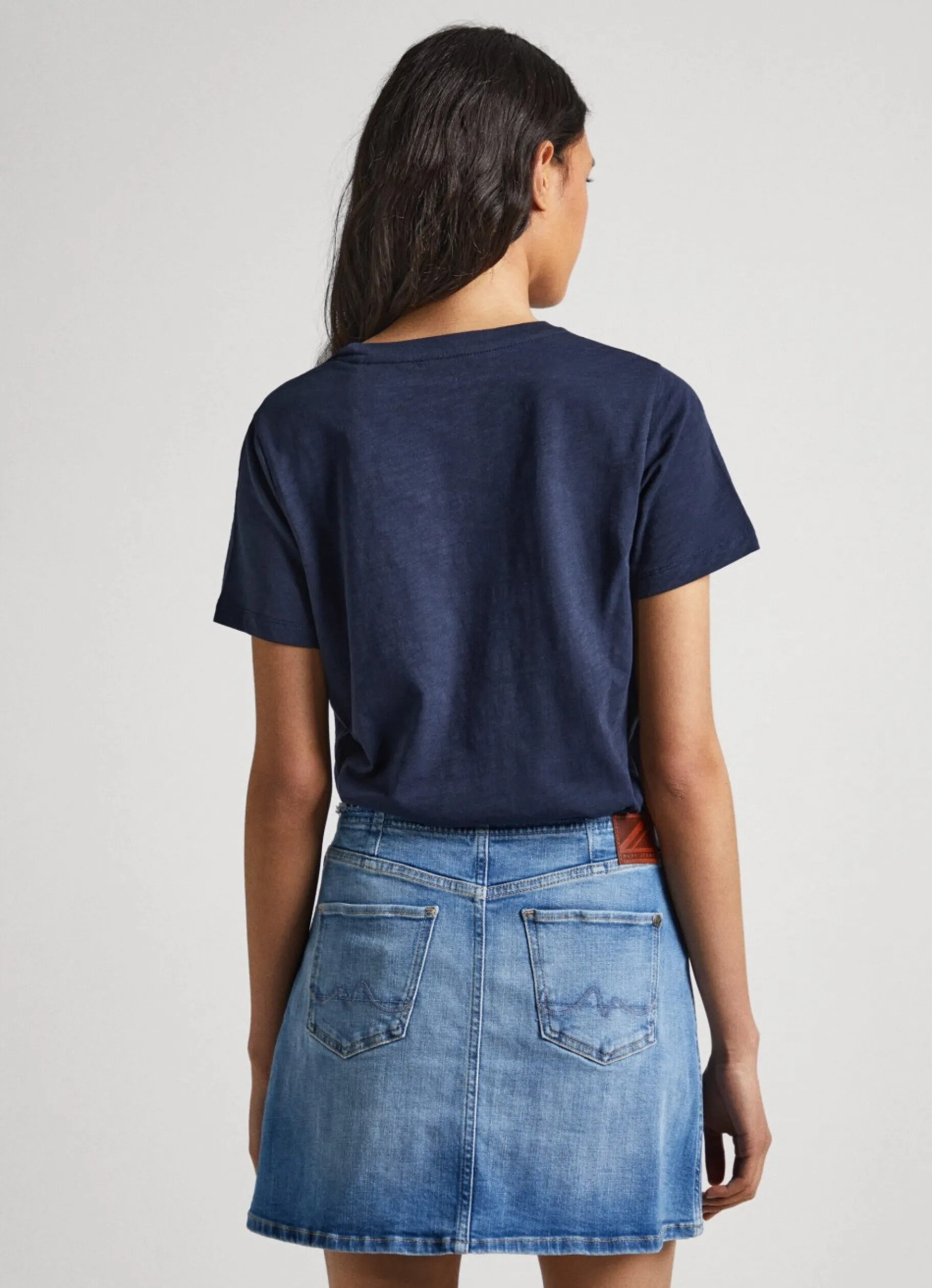 Women Pepe Jeans Logo Print T-Shirt