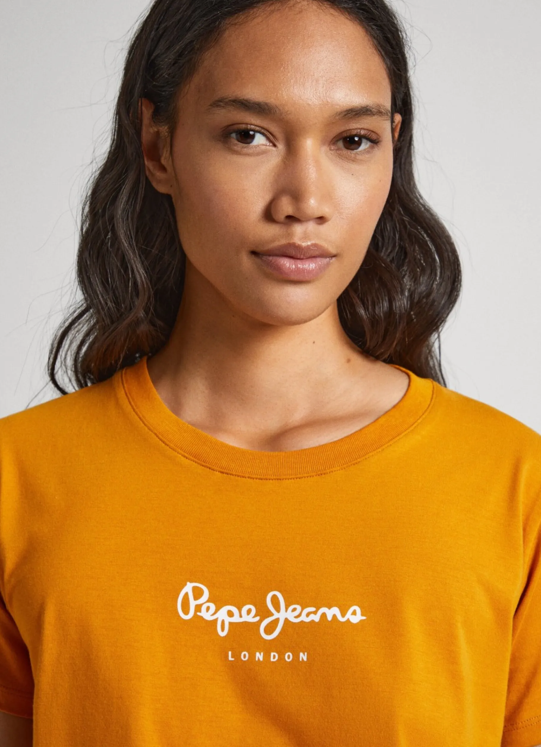Women Pepe Jeans Logo Print T-Shirt