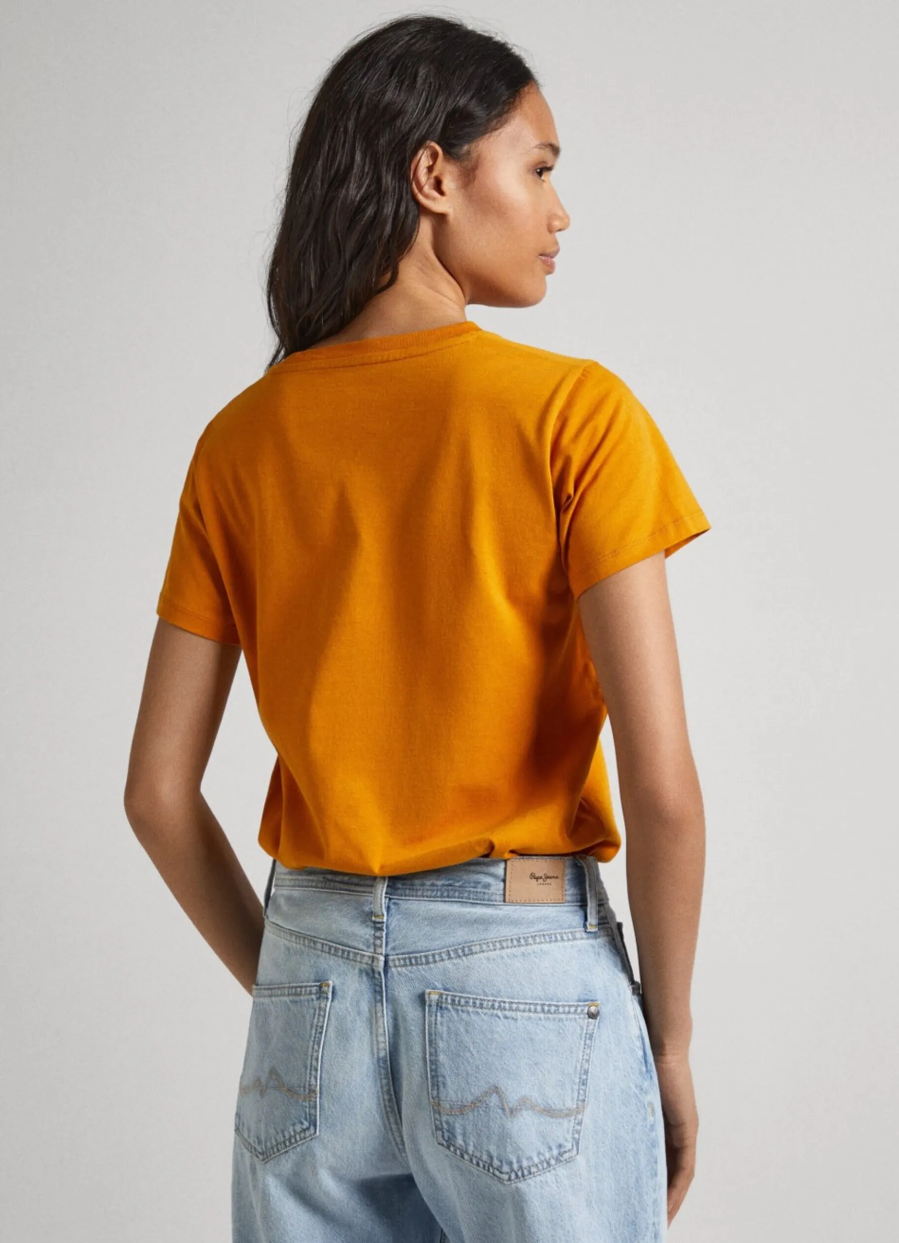Women Pepe Jeans Logo Print T-Shirt
