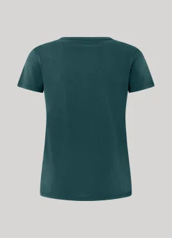 Women Pepe Jeans Logo Print T-Shirt