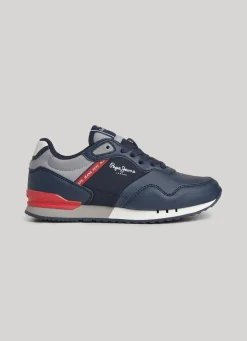 Boy Pepe Jeans London Bright Running Shoes