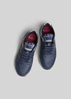Boy Pepe Jeans London Bright Running Shoes