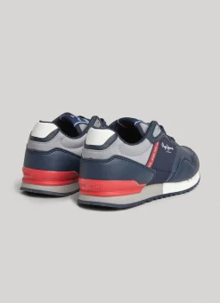 Boy Pepe Jeans London Bright Running Shoes