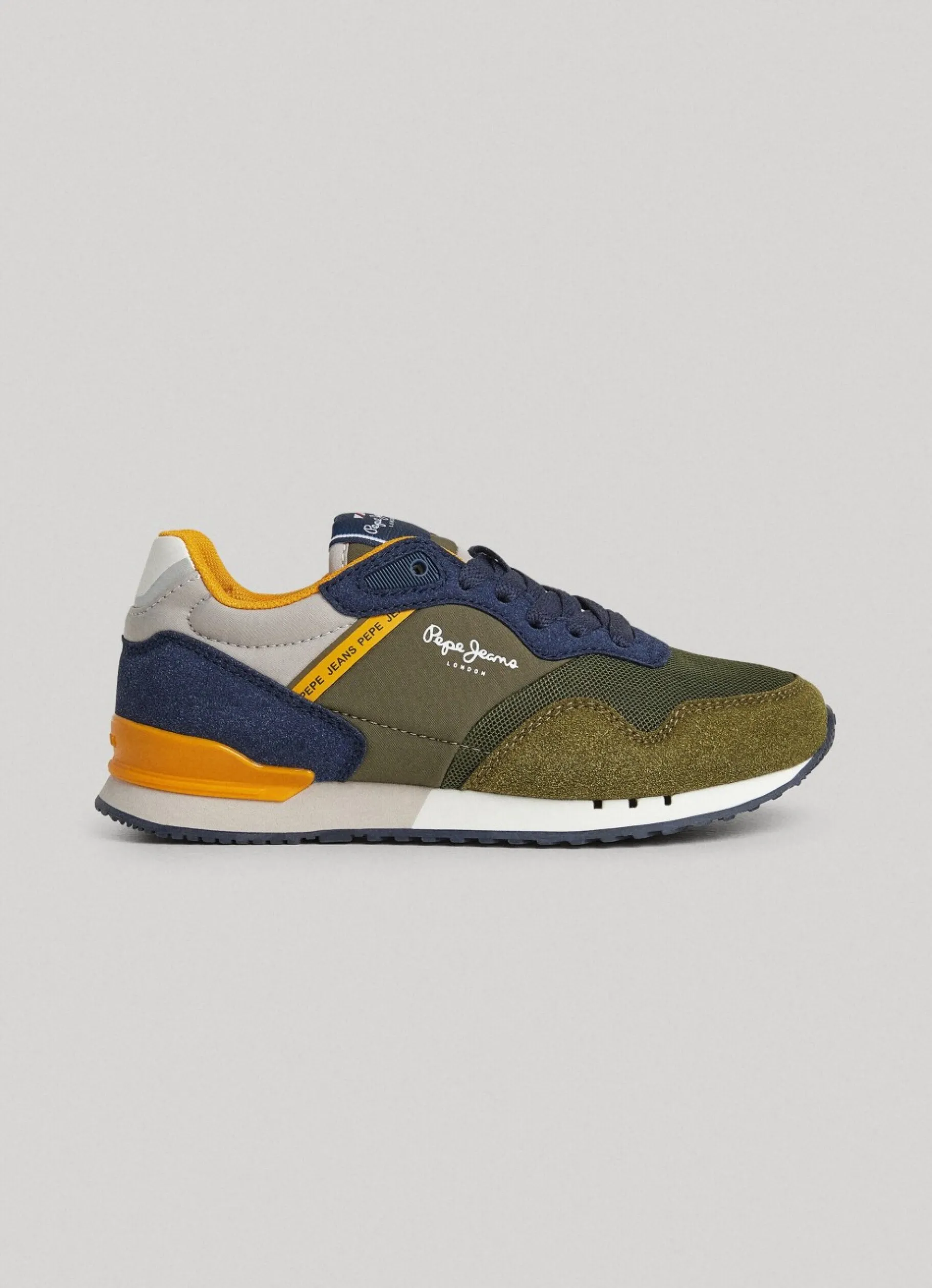 Boy Pepe Jeans London Forest Running Shoes