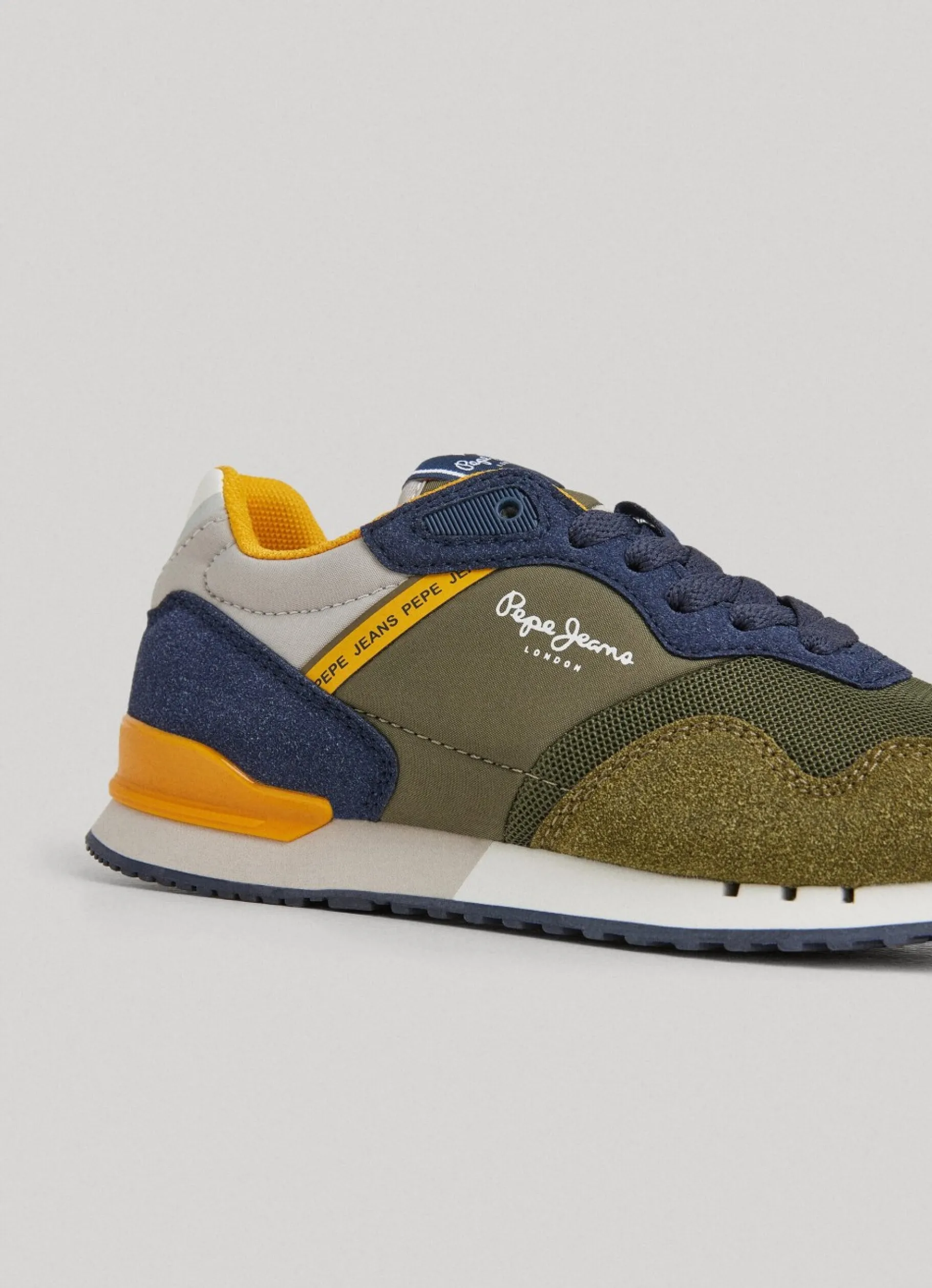 Boy Pepe Jeans London Forest Running Shoes