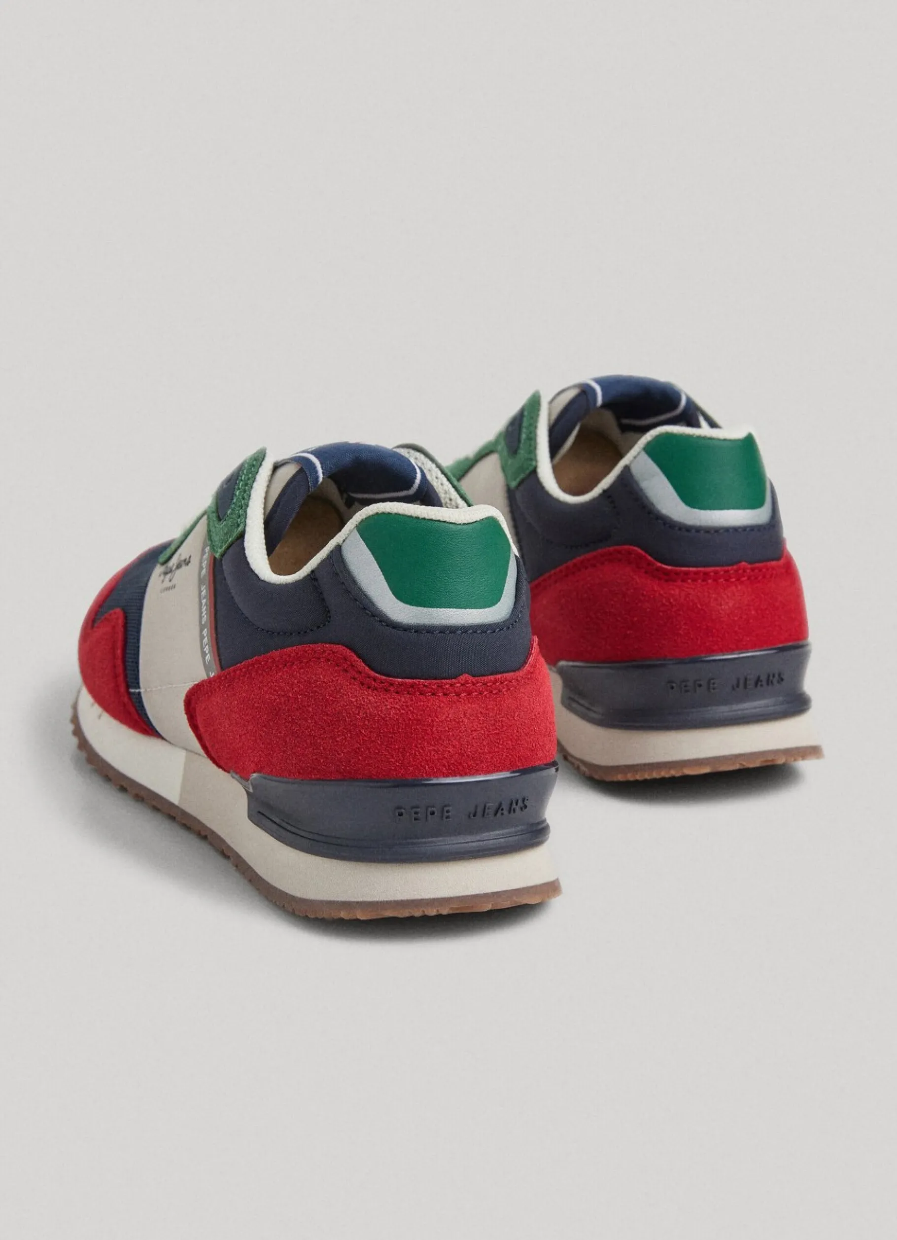 Boy Pepe Jeans London Forest Running Shoes