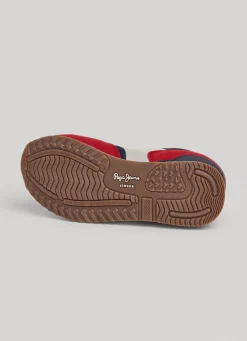 Boy Pepe Jeans London Forest Running Shoes
