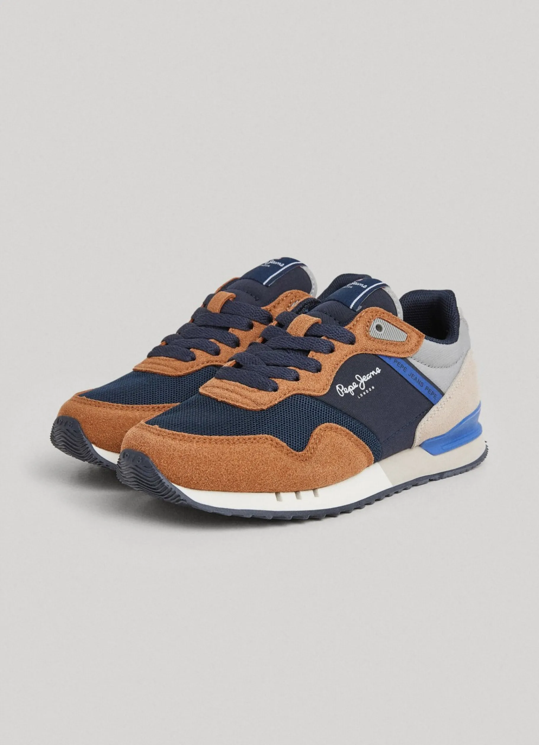 Boy Pepe Jeans London Forest Running Shoes