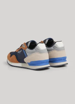 Boy Pepe Jeans London Forest Running Shoes