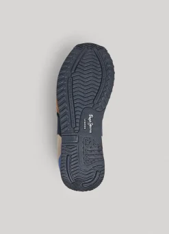 Boy Pepe Jeans London Forest Running Shoes