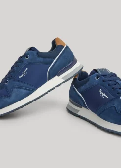 Men Pepe Jeans London Road Running Shoes