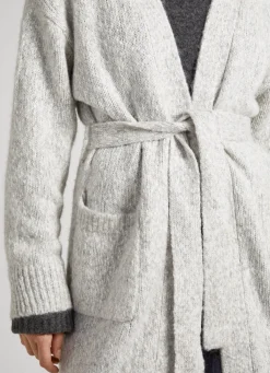 Women Pepe Jeans Long Cardigan With Belt