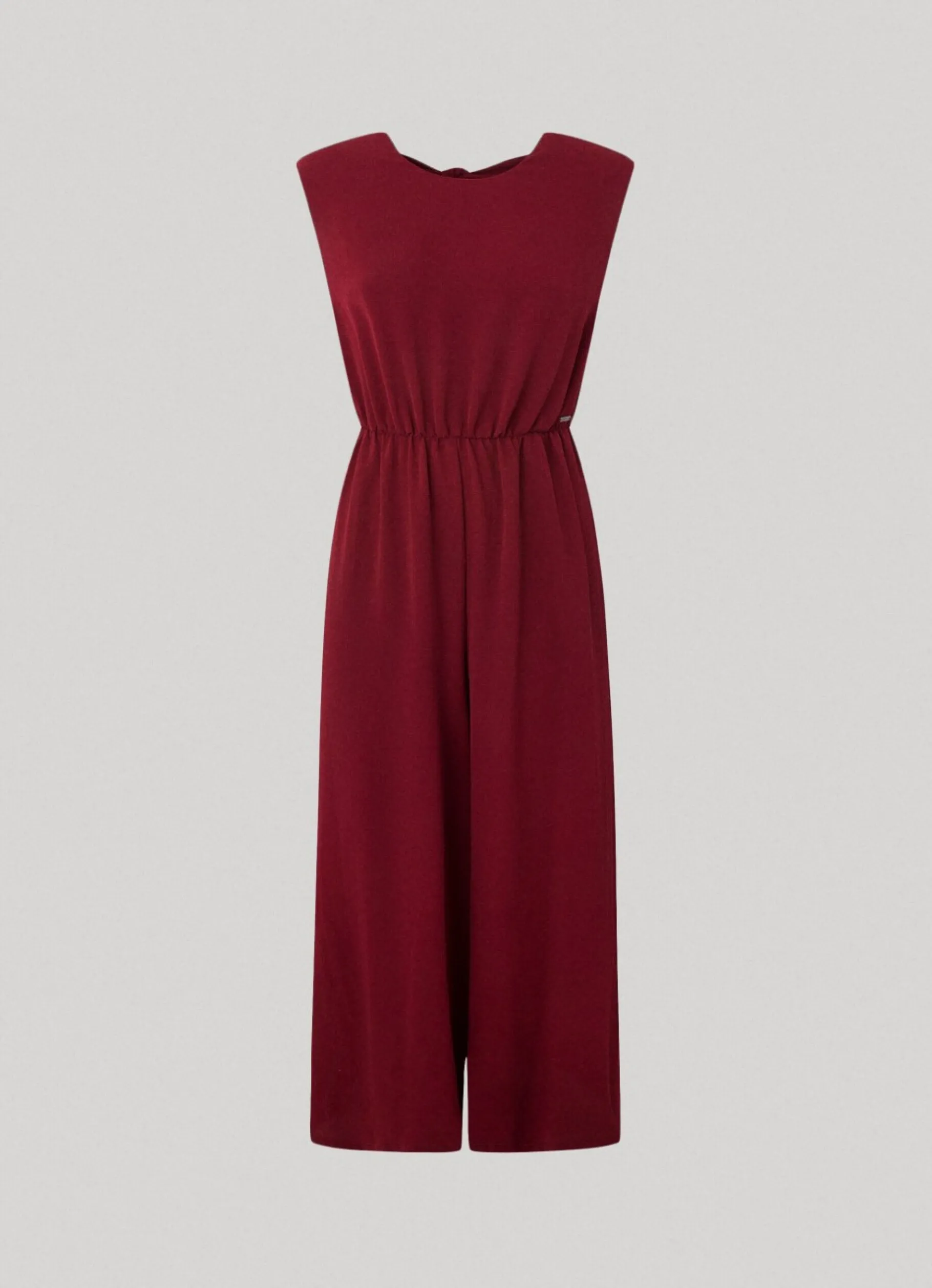 Women Pepe Jeans Long Jumpsuit In Crepe Fabric
