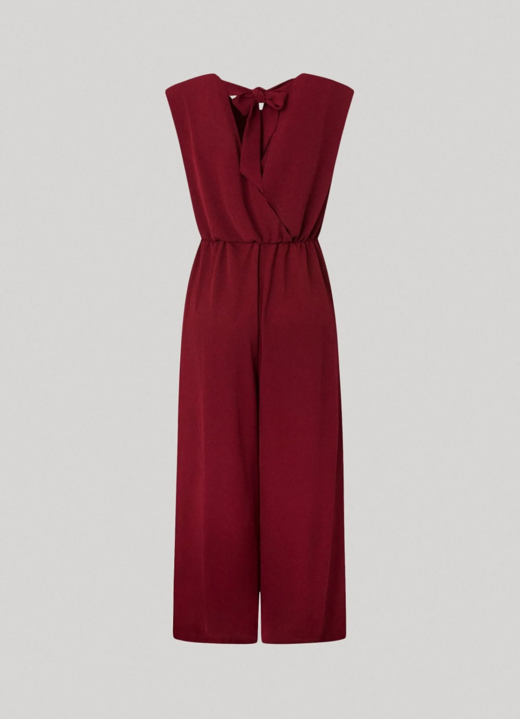 Women Pepe Jeans Long Jumpsuit In Crepe Fabric
