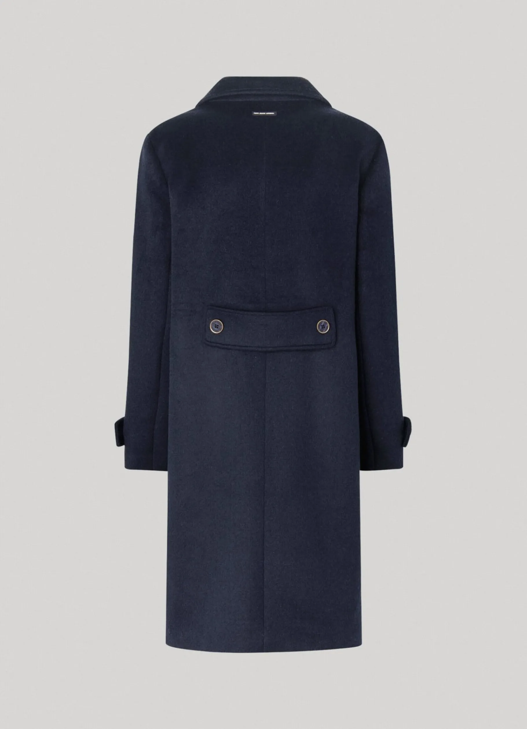 Women Pepe Jeans Long Wool Coat