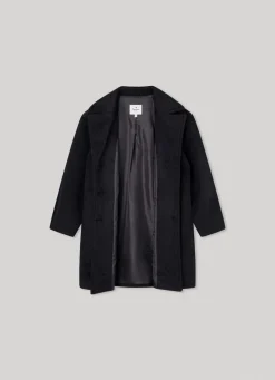 Girl Pepe Jeans Long Wool Coat
