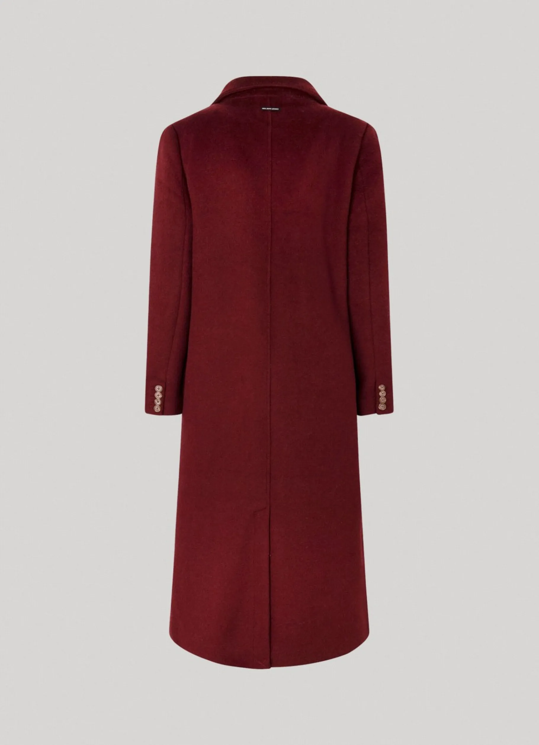 Women Pepe Jeans Long Wool Coat