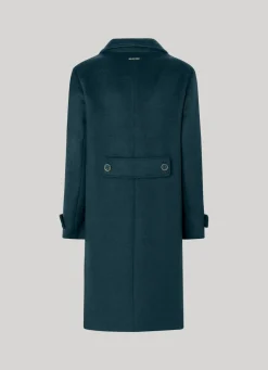 Women Pepe Jeans Long Wool Coat