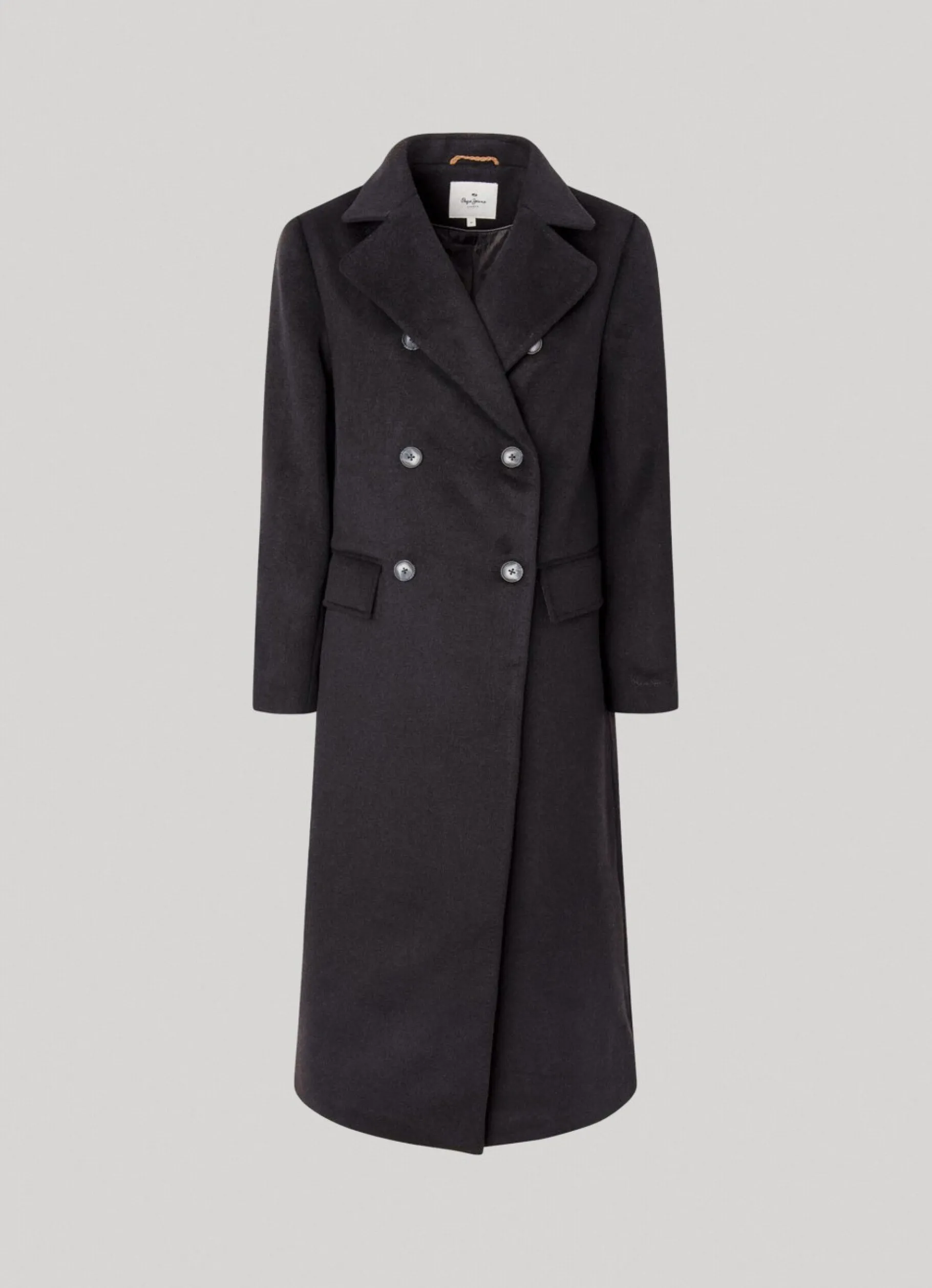 Women Pepe Jeans Long Wool Coat