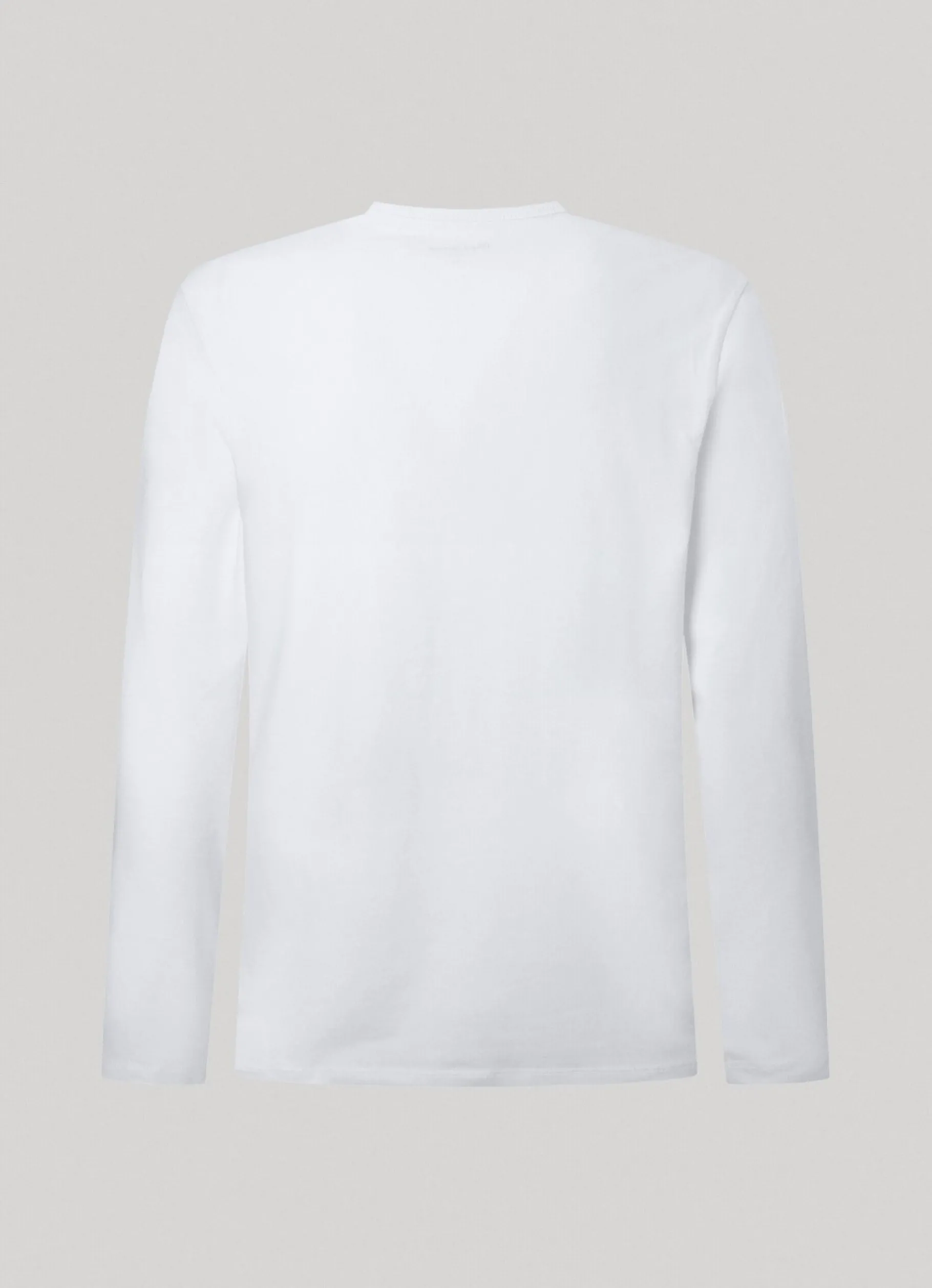 Men Pepe Jeans Long-Sleeved Cotton T-Shirt