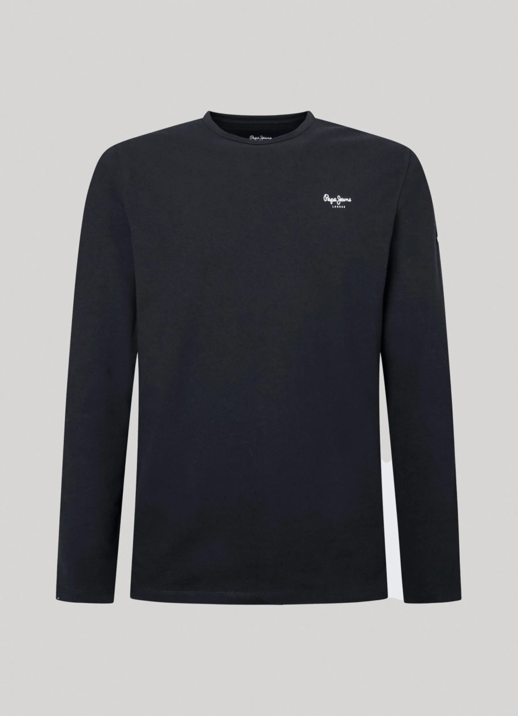 Men Pepe Jeans Long-Sleeved Cotton T-Shirt