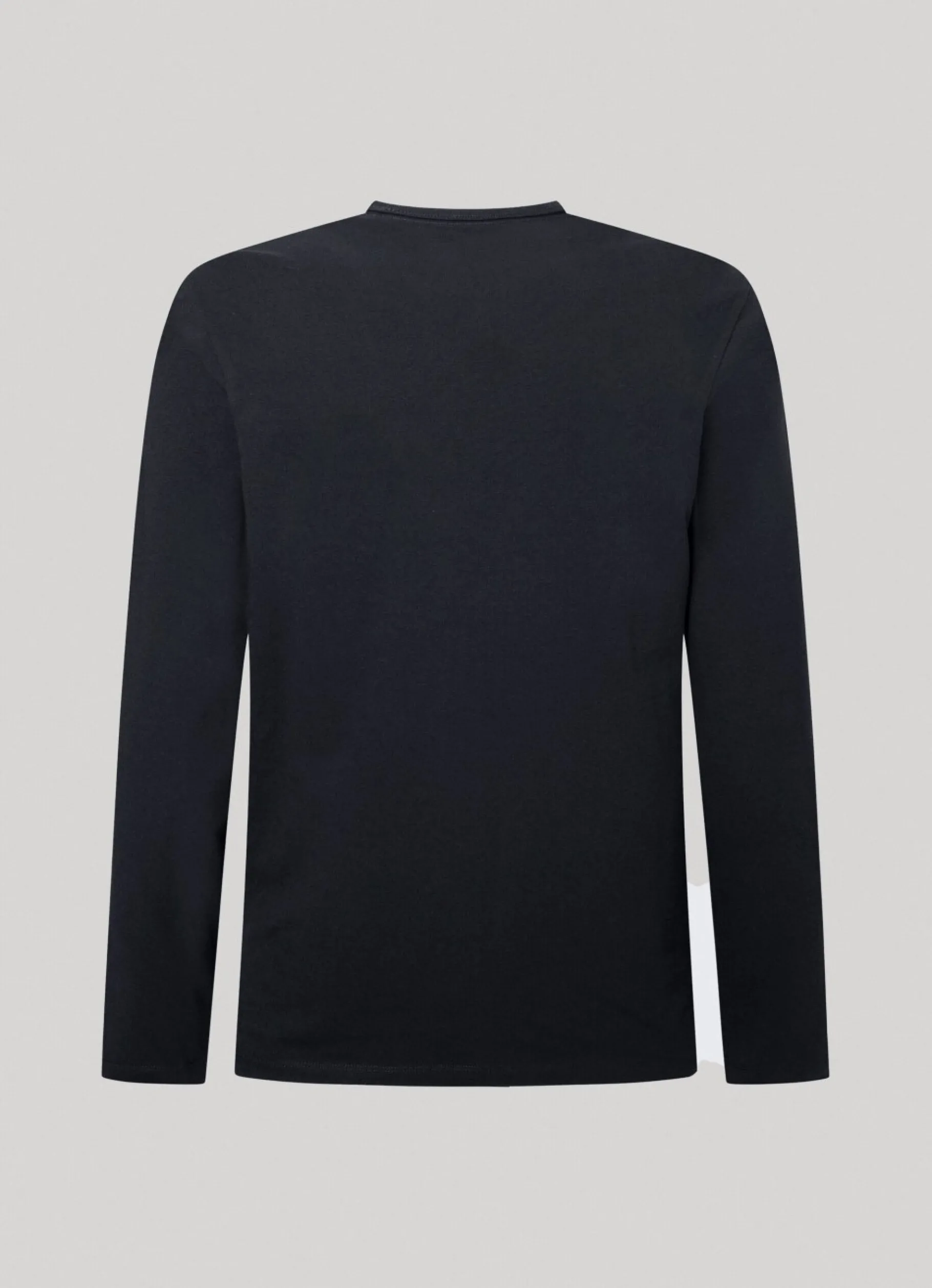 Men Pepe Jeans Long-Sleeved Cotton T-Shirt