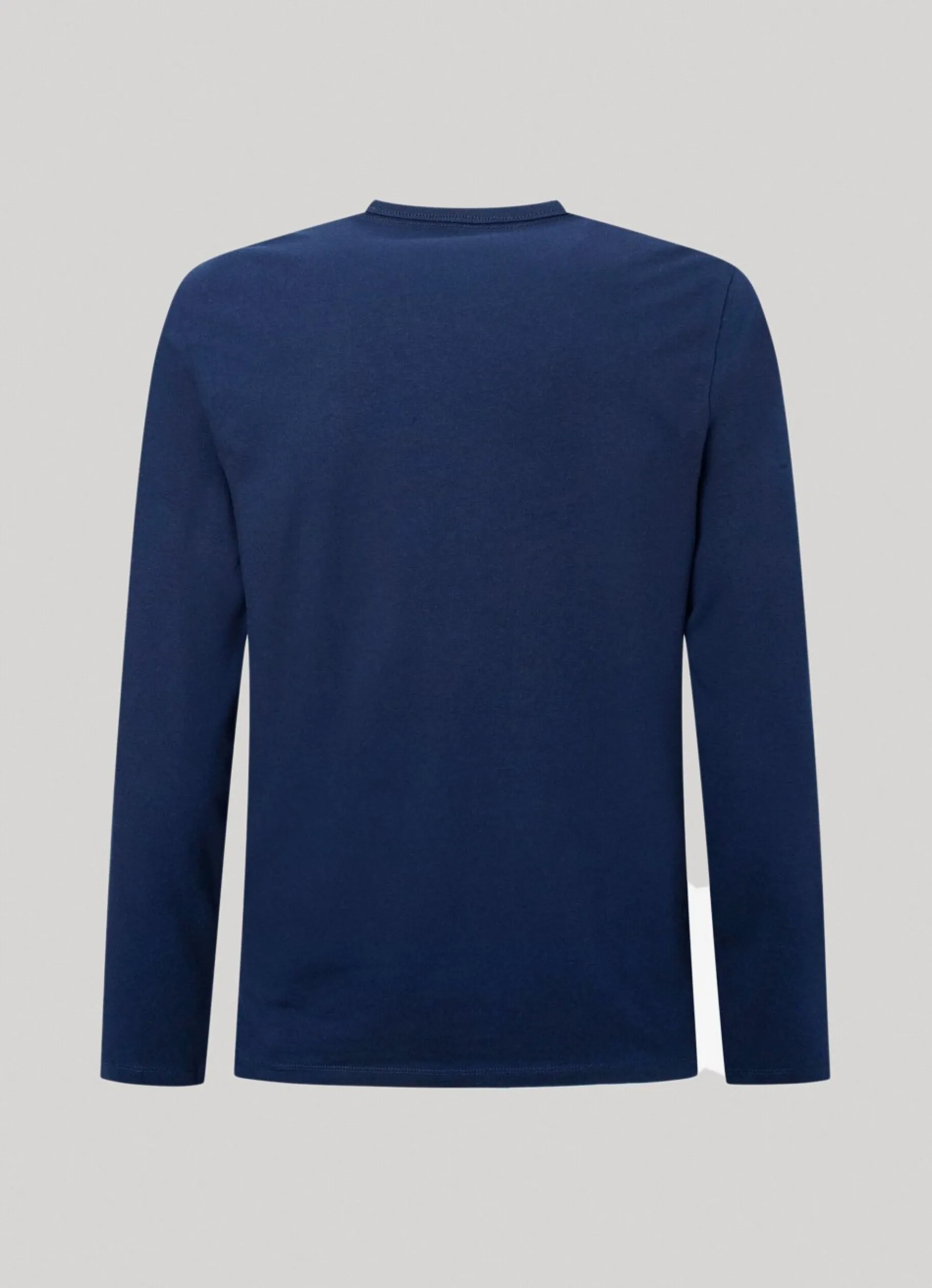 Men Pepe Jeans Long-Sleeved Cotton T-Shirt