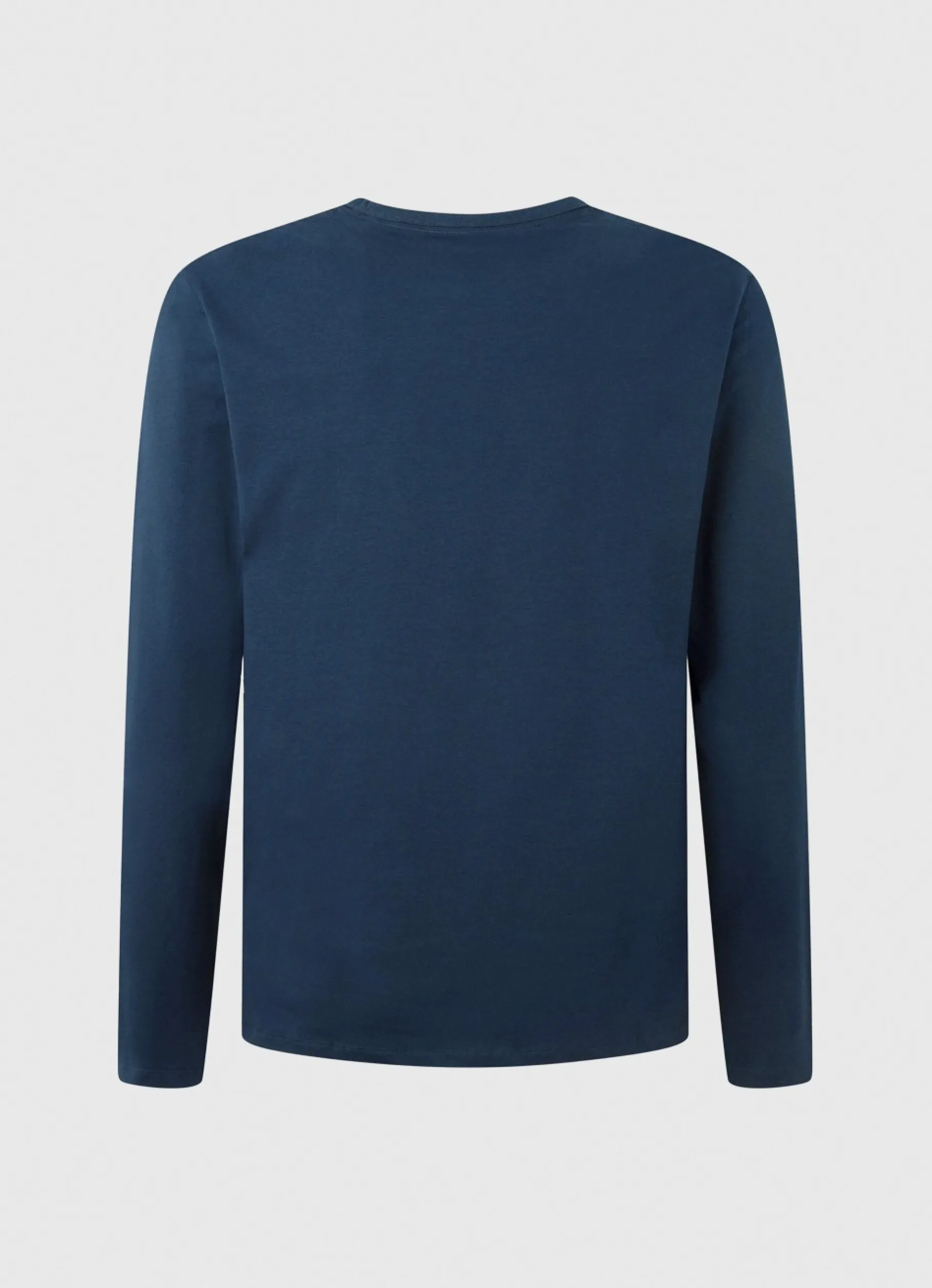 Men Pepe Jeans Long-Sleeved Cotton T-Shirt